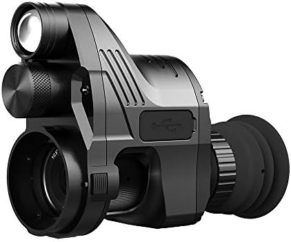 Monocular da Visão Noturna Pard, Visão Noturna Goggle com Aplicativos IOS e Android de 350m, Clipe de Visão Noturna sobre Escopo