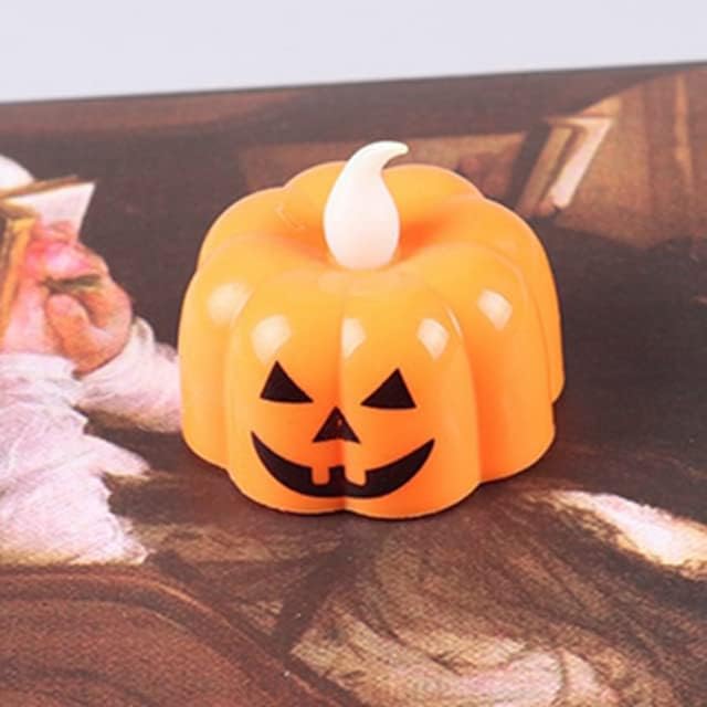 Pumpkin liderou a vela para decoração de festa de Halloween