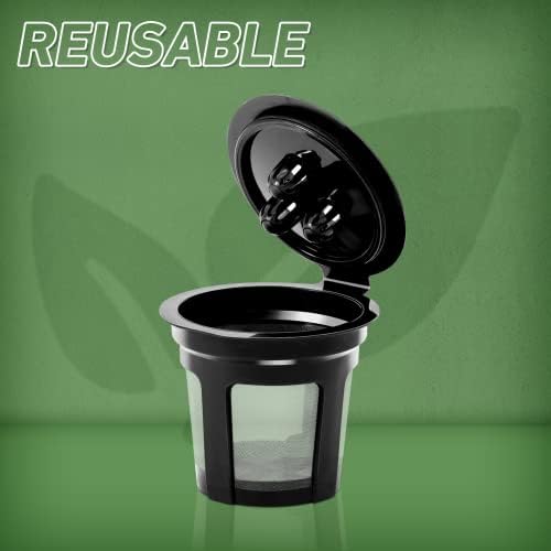 Filtro de café reutilizável para cafeteira de cafeteira Ninja Dual Brew, vagens de café reutilizáveis ​​de 3 pacote K e filtro