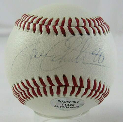 John Christensen assinou o Autograph Autograph Rawlings Baseball B105 - Baseballs autografados