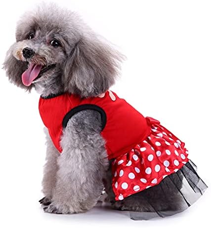 Roupas de cachorro para cães médios menina saia de Natal Cão de animais de estimação de moda de animais de estimação roupas