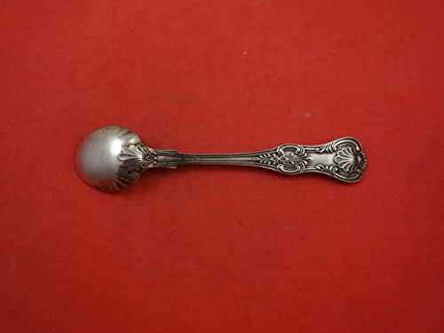 King por Dominick e Haff Sterling Silver Chocolate Spoon Fluted 5 Vintage