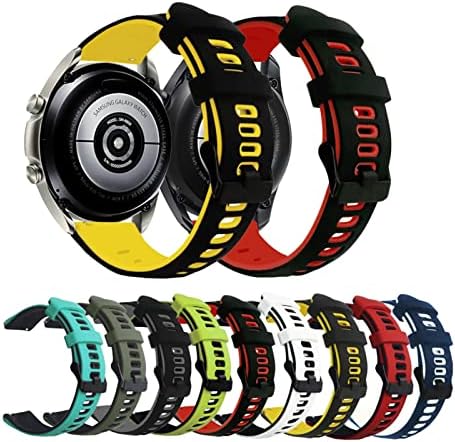 SDUTIO 20mm Watch Band Strap for Garmin Vivoactive 3 Venu Soft Silicone Wrist Bracelet para Garmin Forerunner 245 245m