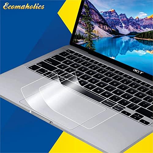 Capa de protetor para laptop Ecomaholics Touch Pad para Acer Predator Helios 300 Jogos de 15,6 polegadas, laptop transparente