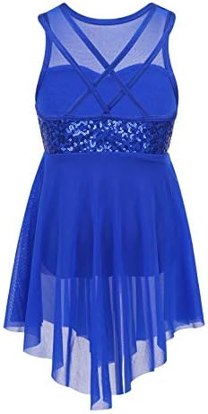 IEFIEL GIRLS LECHINS CHIFFON BALLET DAN DANCE VESTIDO GYMNÁSTICA FAIRA FAIRA