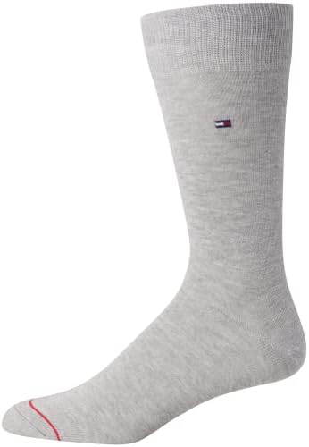 Tommy Hilfiger Men's Dress Socks - Meia da equipe de conforto leve
