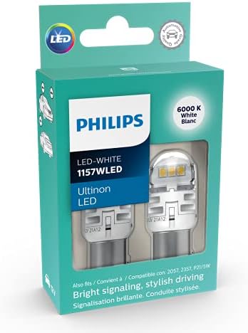Iluminação Automotiva Philips 1157 Altinon LED, 2 pacote