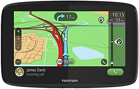 Tomtom Car Sat Nav Go Essential, 6 polegadas, com congestionamento de tráfego e avaliação de alerta de câmera de velocidade graças