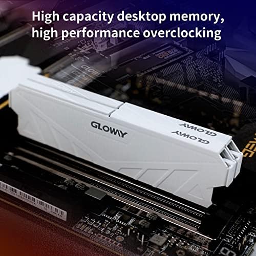DDR4 RAM, 16GB 3200MHz CL18 1,35V 288 pinos GLOWAY DDR4 UDIMM ALUMUMUM