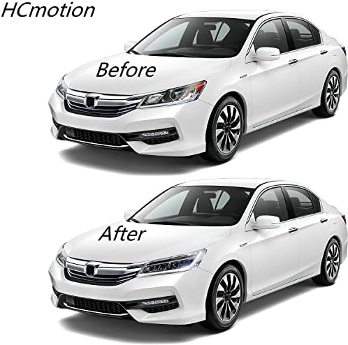 Faróis de LED de HCMotion para Honda Accord Sedan 2013 2014 2015 LED LED FRONT LUPD