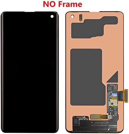 Tela de toque de exibição Super AMOLED original de 6,1 polegadas para Samsung Galaxy S10 G9730 G973A G973F G973FD G973U G973F/DS G973W LCD Tela da tela Substituição