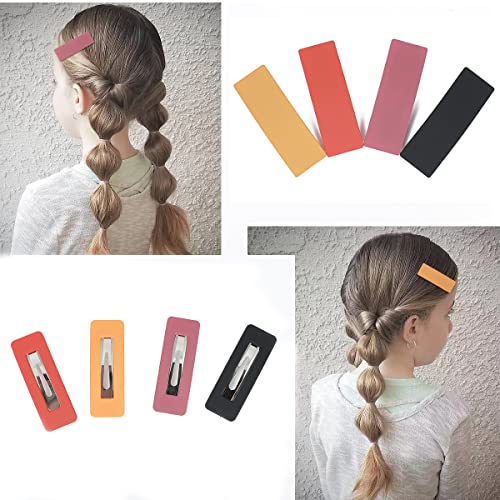 Tixbaby 20 pcs clipes de cabelo para meninas - barretas de cabelo para mulheres - clipes de cabelo de metal - clipes de cabelo