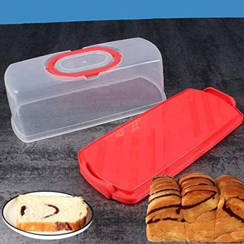 LIOONS Caixa de pão premium Caixa de armazenamento de pão vintage para bancada Caixa de pão extra grande portátil portátil Pão