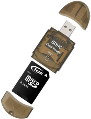 16 GB Turbo Speed ​​Class 6 Card de memória microSDHC para Nokia 8208 C5 C6 E52 E55. O cartão de alta velocidade vem com um SD e adaptadores USB gratuitos. Garantia de vida.