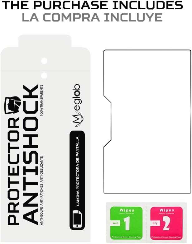 Protetor de tela Antishock Anti-Shatter Anti-Ratch Compatível com Garmin Drive 52
