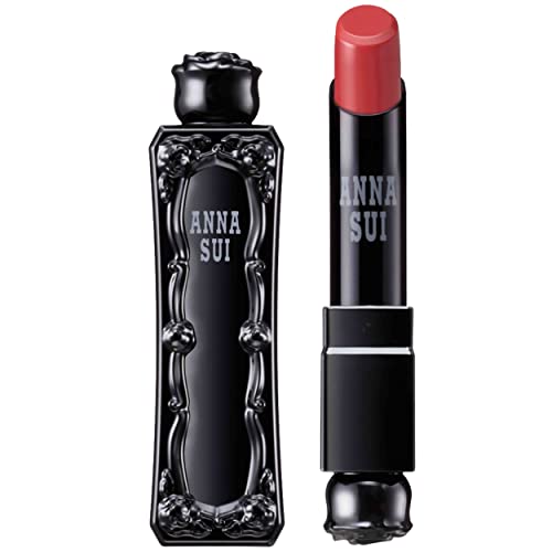 Anna Sui Lipstick Rouge - Textura suave - brilho e umidade duradouros - rosa quente - 0,12 oz.