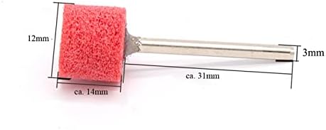 Roda de fibra de nylon Avkart Disco abrasivo 1/8 '' para 150-1000 coragem