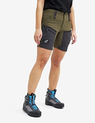 RevolutionRace Women's GP Pro zípre calças, calças duráveis, ventiladas e conversíveis para todas as atividades ao ar livre