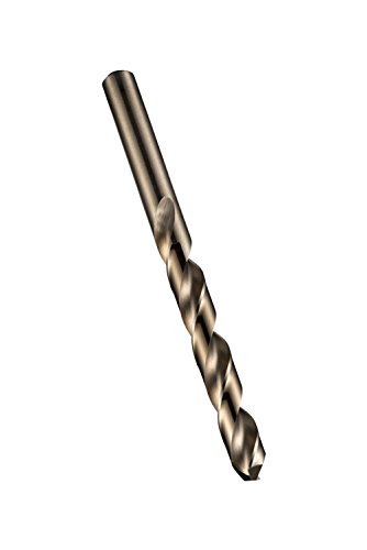 Dormer A7771.9 NAS907J Drill Jobber, revestimento de bronze, aço de alta velocidade de cobalto, diâmetro da cabeça de 1,9 mm, comprimento