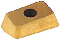 X-Dree 2,8 mm interno DIA CNC Grooving Inserir Tone de ouro para aço inoxidável (interior de 2,8 mm CNC Ranurado Ranurado Dorado para