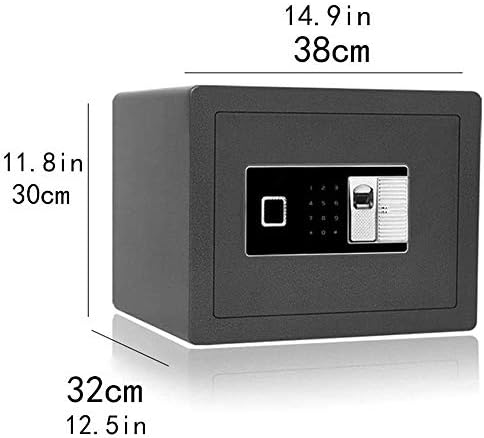 Quul grande cofre eletrônico digital, bloqueio de imitação de segurança para joalheria e seguro
