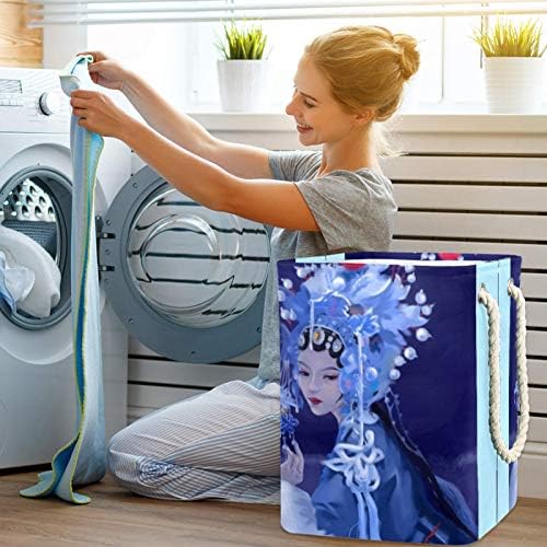 Indomer feminino tocar 300d Oxford PVC Roupas à prova d'água cesto de lavanderia grande para cobertores Toys de roupas no quarto
