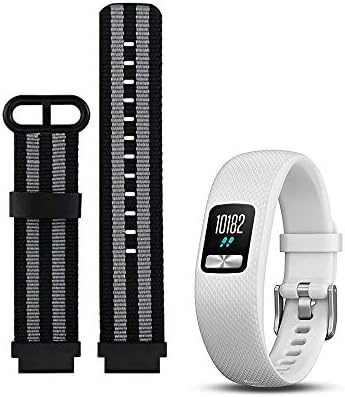 C2D Joy Classic Nylon Weave Band compatível com Garmin Garmin Vivofit 4 Bandas de rastreamento de atividades Acessório