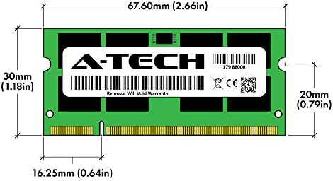 A-Tech 2 GB RAM Substituição para Kingston KVR667D2SO/2GR | DDR2 667MHz PC2-5300 Módulo de memória SODIMM 200 PIN