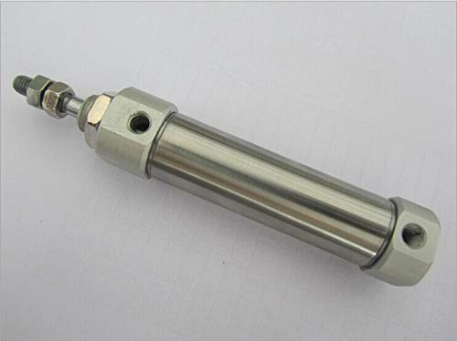 Fevas Bore 16mm x 25mm Stroke Pneumatic CDJ2B Série de aço inoxidável Mini cilindro