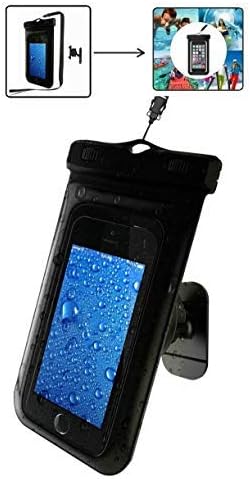 Capa de telefone à prova d'água universal da PJYU, bolsa de telefone impermeável, bolsa de celular com suporte de telefone