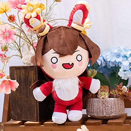 Kuroshio Anime Game Cute de pelúcia recheada kawaii cosplay âmbar coelho Earl Rabbit Pillow Cartoon Game confortável Genshin
