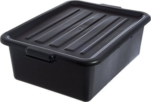 Carlisle FoodService Products N4401203 Comfort Curve ™ Ergonomic Wash Basin Bay Box tampa, Universal, Black
