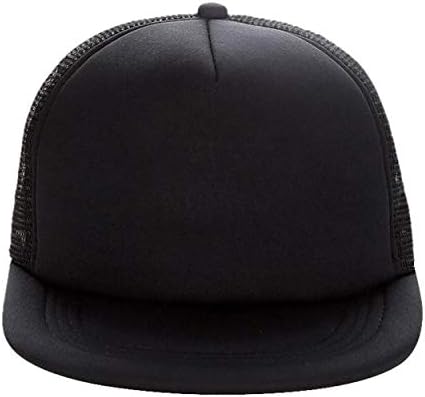 Chapéus de retalhos pretos em branco para homens Mesh Caminheiro Hat Caps Caps de beisebol Capinho de beisebol Visor