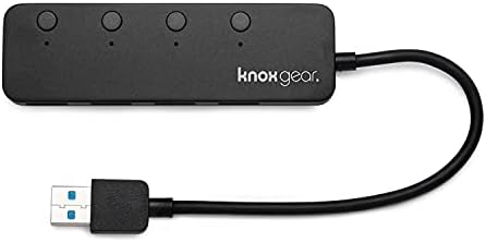 Sony WH-1000XM5 Wireless ruído cancelando fones de ouvido com orelhas com o hub USB 3.0 de engrenagem Knox e pacote de suporte de fone de ouvido de liga