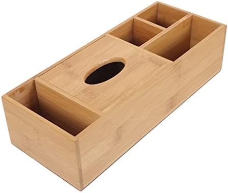 Caixa de armazenamento de bambu da caixa Zerodeko