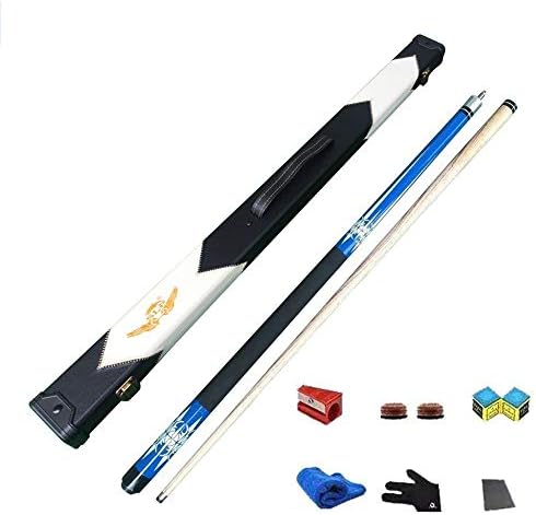 Sshhm Oak Pool Cue, 57 polegadas de bilhar, 1/2 slooker slooker snooker com cabeça de 10 mm, família 18 oz/e/146cm