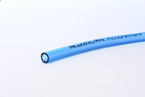 MettleAir PU 1/2-30CB Tubos de poliuretano, 1/2 OD, 30 m, azul claro