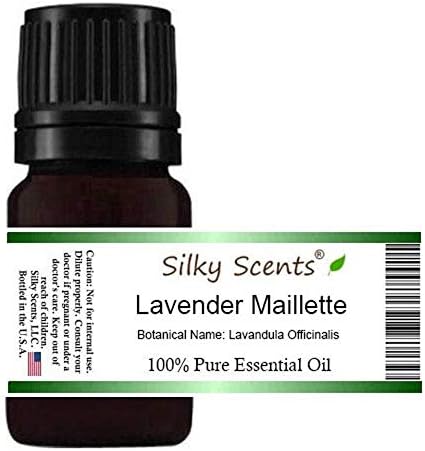 Aromas de seda lavanda Maillette essencial óleo pura e natural - 5 ml
