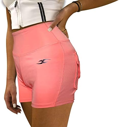 Dagger Vesture- shorts de corrida para mulheres- shorts de ioga de alto desperdício