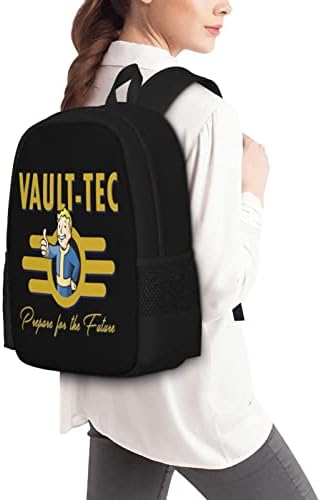 Falloutstore grande mochila para o laptop personalizado iPad Tablet Travel Black One Tamanho