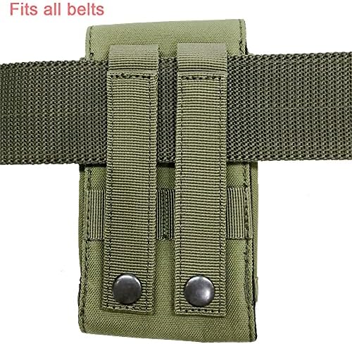 Universal Tactical Molle Celro de celular Smartphone Smartphone Strap Pack Utilitário Militar Pouca Mini Saco de Cintura para iPhone 12Promax/12Pro/12/11Promax/11/x/8p/8/7p/7/6 5,5 Telefone
