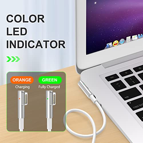 AGVee 10ft USB-C para cabo Magnetic L-Tip, Tipo C PD 85W Power Fast Charging Connector Substacem