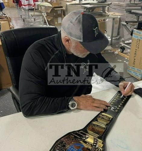 Diesel assinado e inscrito WWE Intercontinental Champion Belt JSA Coa Kevin Nash - Itens diversos de luta livre autografada