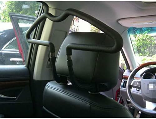 Zukeeyj cabides cabides de assento carro assento de assento de cabeça para apoio de cabeça pendurada suporte de stand jackets saco