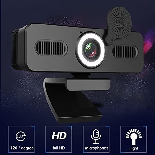 Câmera da web da webcam da webcam uxzdx cujux com microfone webcam para PC Computador Laptop Video Mini Câmera com capa