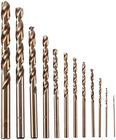 Bits de perfuração Yingjun-Dress Bits for Power & Hand Tools 74pcs/lote 1-8mm HSS Twist Bits Bits de broca cobalto de metal inteiro Metal Metal Ferramenta de perfuração de alta resistência para tubos de alumínio de ferro de aço