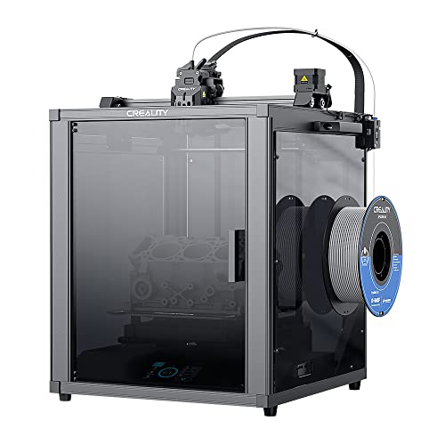 CREALIDADE OFICIAL ENERS-5 S1 ACLUNTO DE ACRYLIC, gabinete de impressora 3D, Gabinete de Impressora 3D à prova de poeira