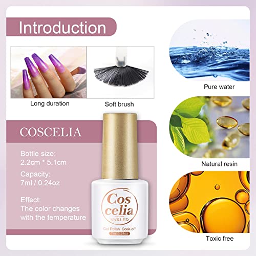 Kit de esmalte em gel com luz U V 110W Gloste fosco 13 Cores de outono Cores Alteração do gel Polho de unha Conjunto de luz de unha