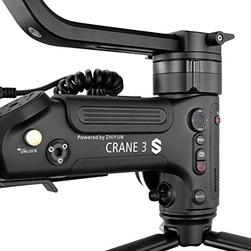 Zhiyun Crane 3S Pro Kit [OFICIAL] Estabilizador de cardan de 3 eixos para câmeras de cinema DSLR e câmera de vídeo