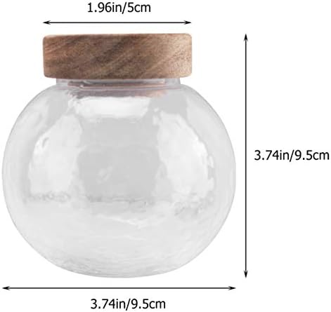 Hemoton Airtight Coffee Contêiner de vidro Contêiner de armazenamento de alimentos japonês estilo de chá de chá de mel